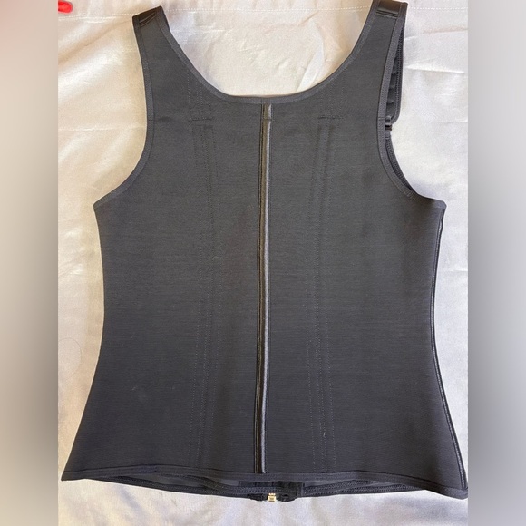 Untagged Women's Body Shaper Tank Top with Zipper and Waist Trainer Size XL - Picture 4 of 6